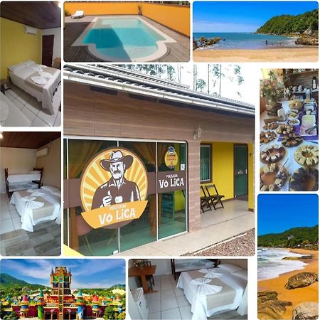 Pousada Vo Lica Com Piscina Penha  Exteriör bild